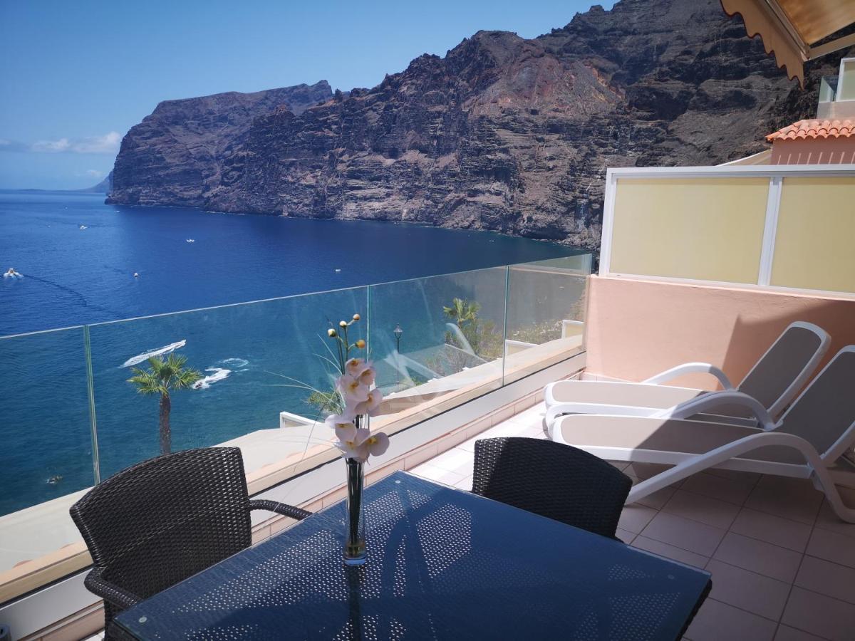 Magnificent Apt. With Sea View, Cliff & Marina Santiago Del Teide Exterior photo