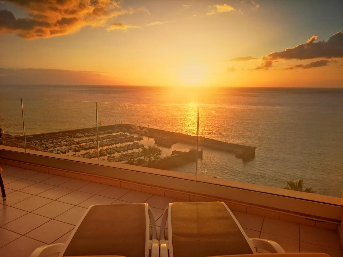 Magnificent Apt. With Sea View, Cliff & Marina Apartment Santiago Del Teide Exterior photo