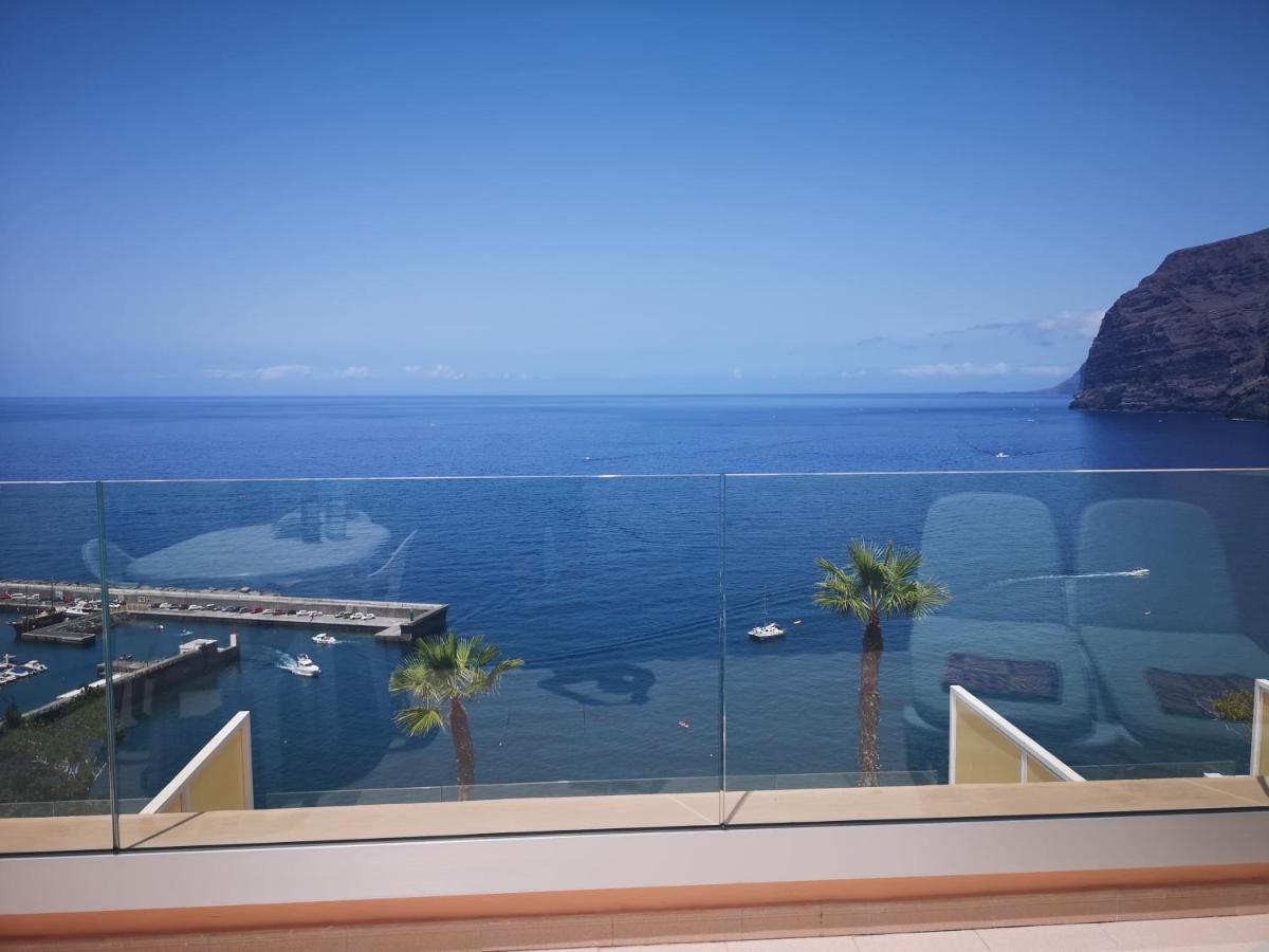 Magnificent Apt. With Sea View, Cliff & Marina Apartment Santiago Del Teide Exterior photo