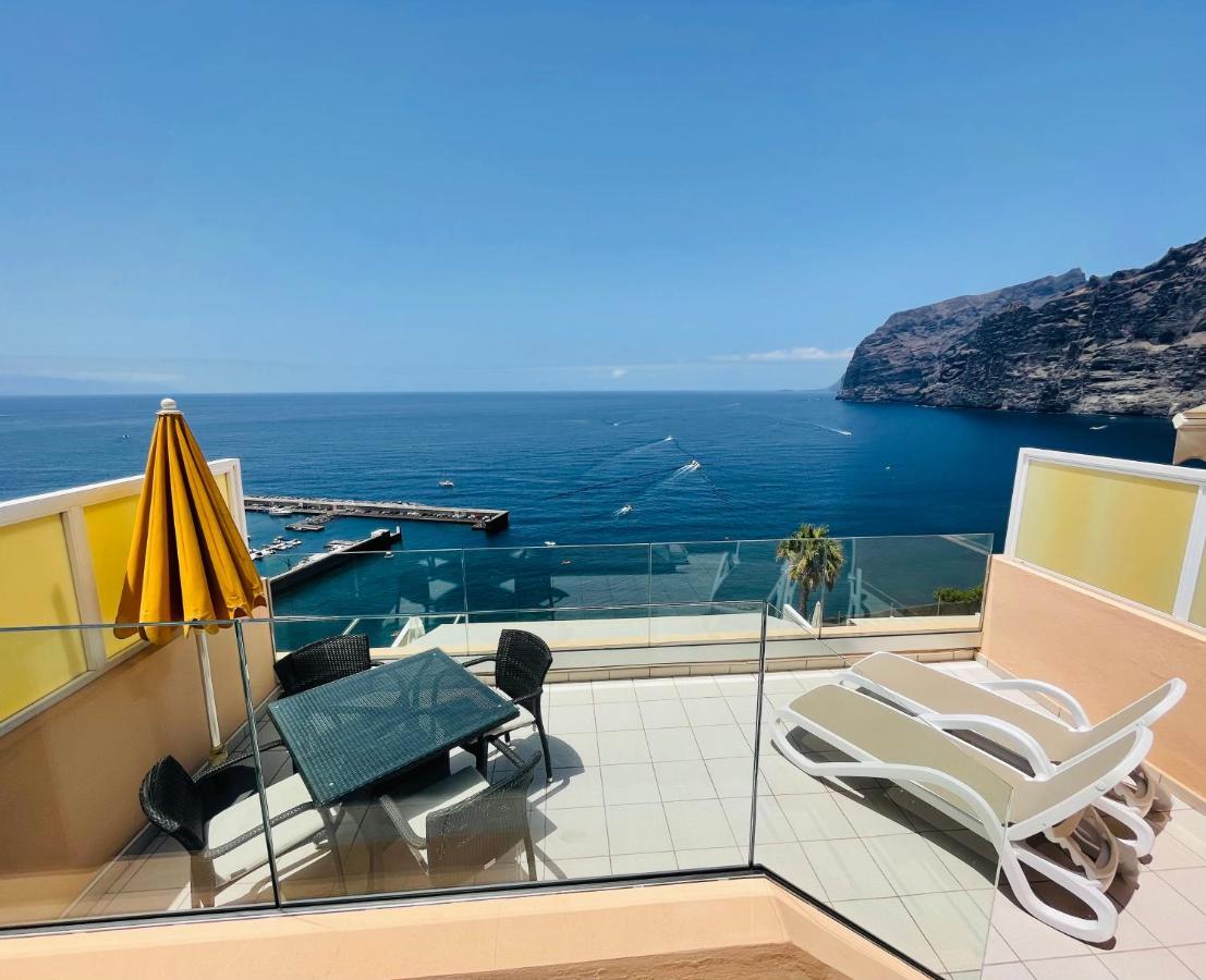 Magnificent Apt. With Sea View, Cliff & Marina Santiago Del Teide Exterior photo