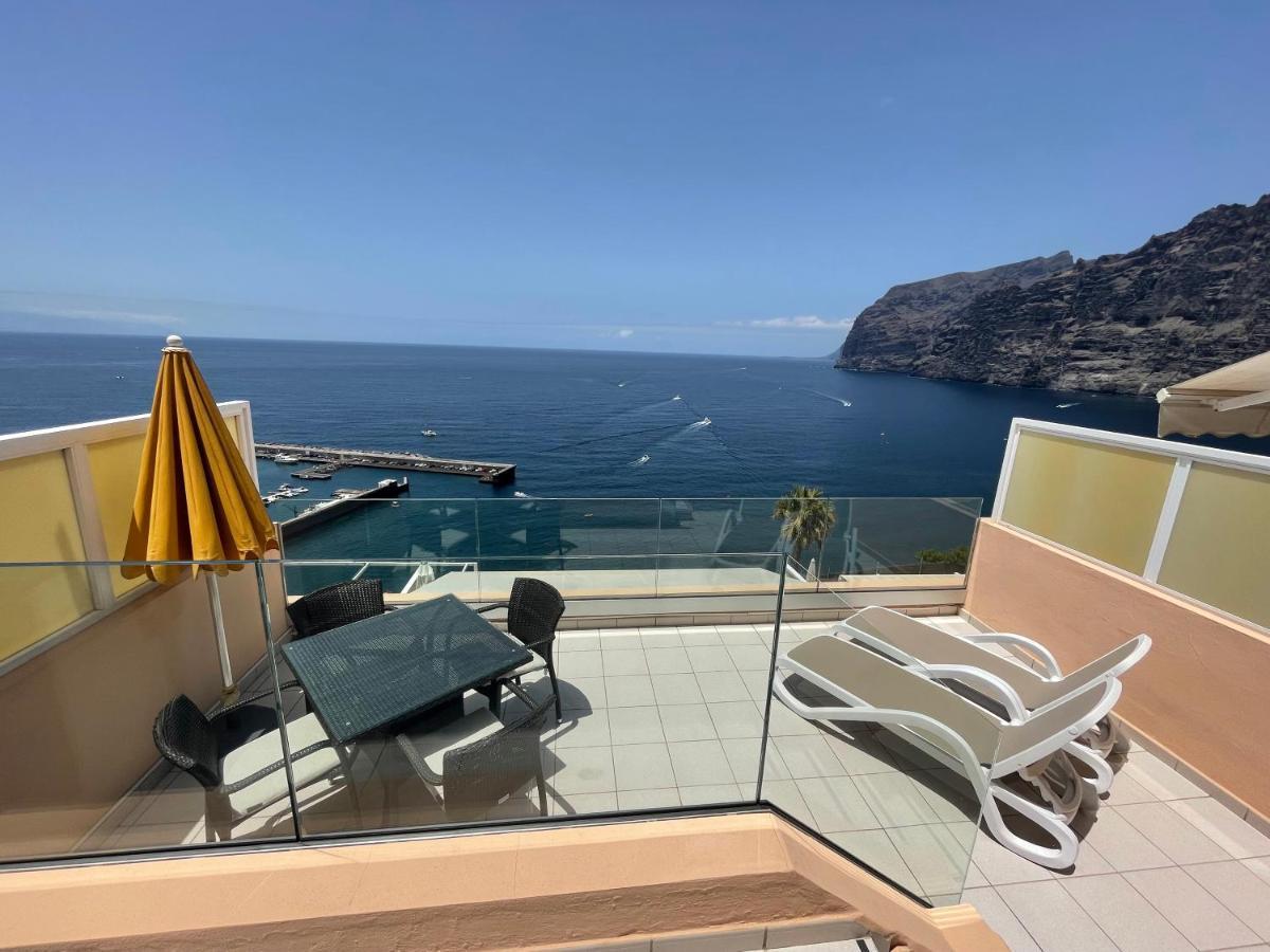 Magnificent Apt. With Sea View, Cliff & Marina Santiago Del Teide Exterior photo