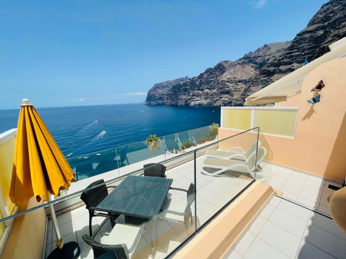 Magnificent Apt. With Sea View, Cliff & Marina Santiago Del Teide Exterior photo
